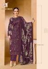 Royale Grace By Alok Cambric Cotton Dress Material